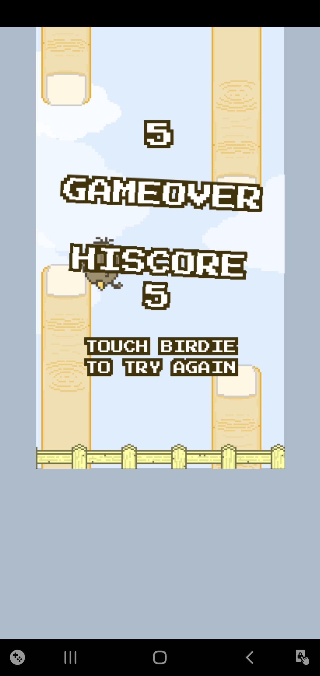 Flappy Bird Clone Screenshot