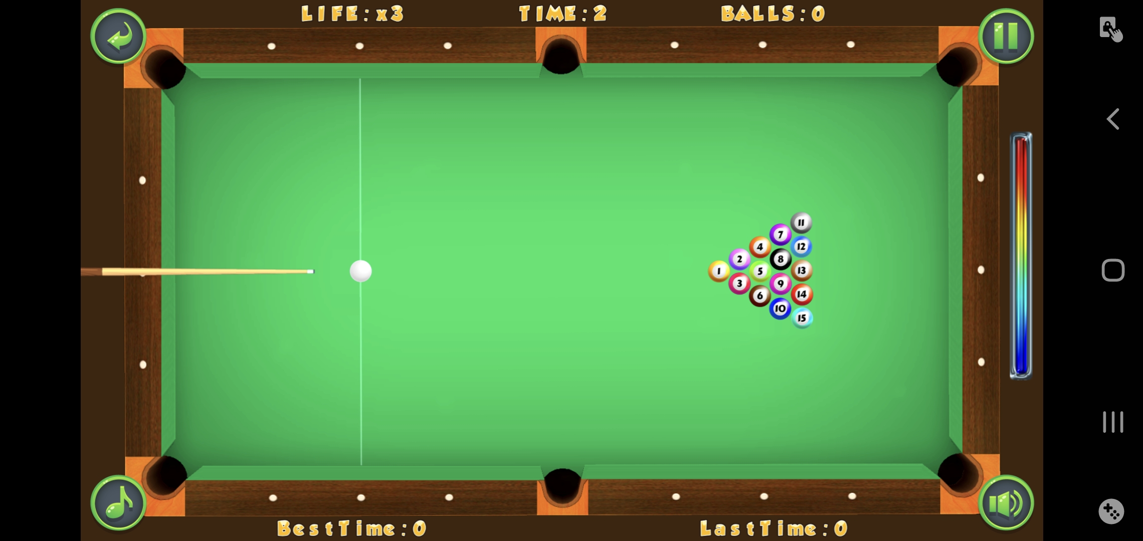 Pops Billiards Screenshot