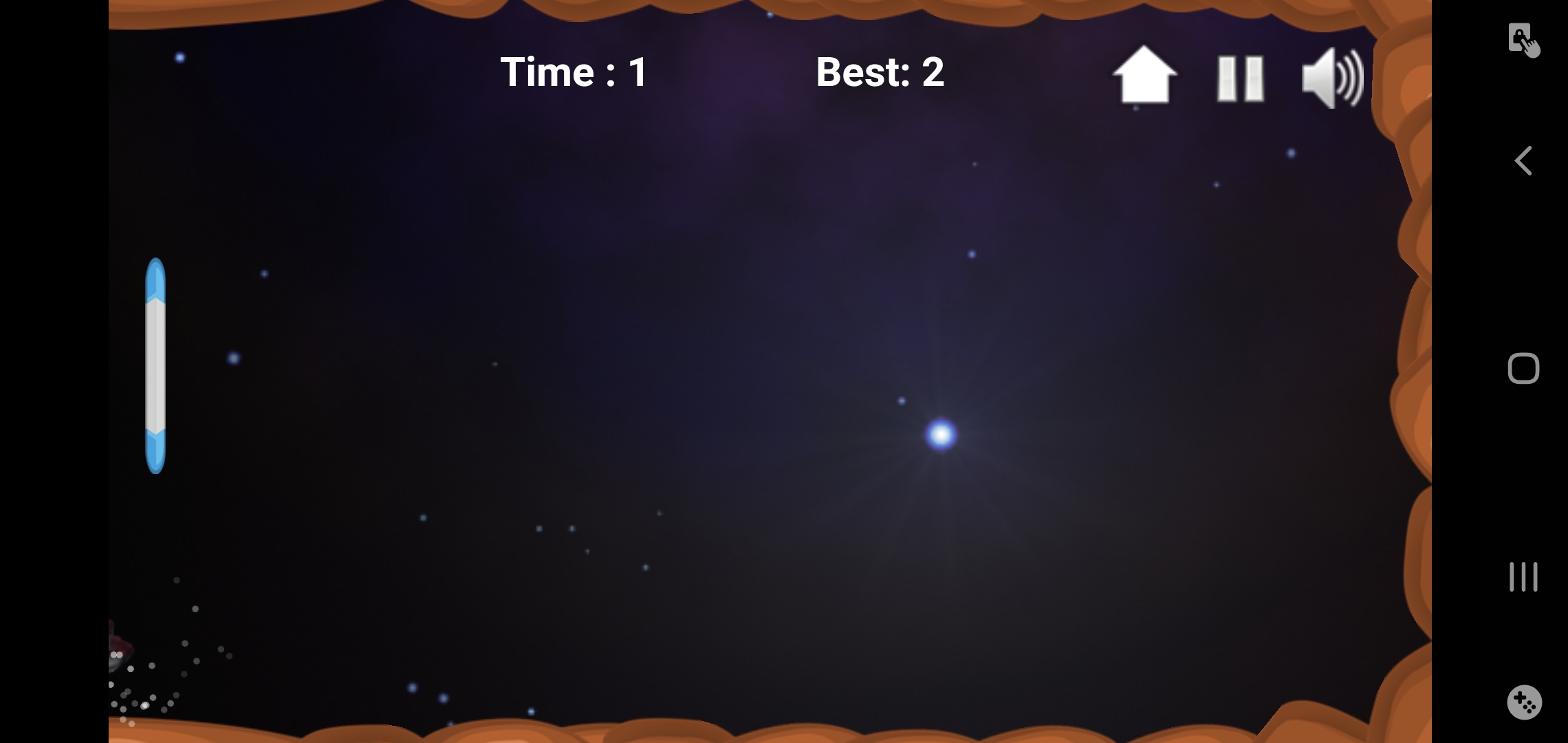 Galaxy and Stone Screenshot