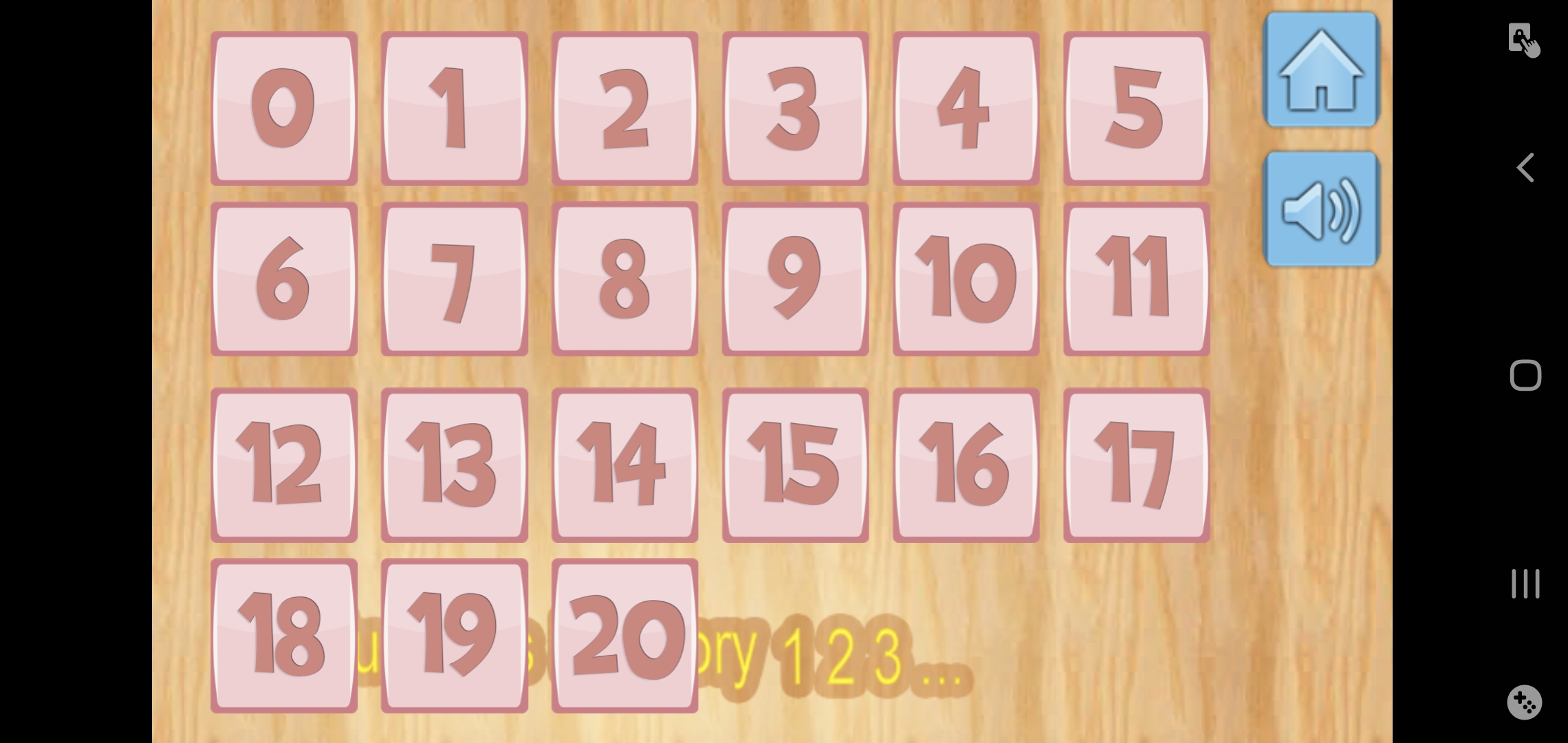 Number Memory 123 Screenshot