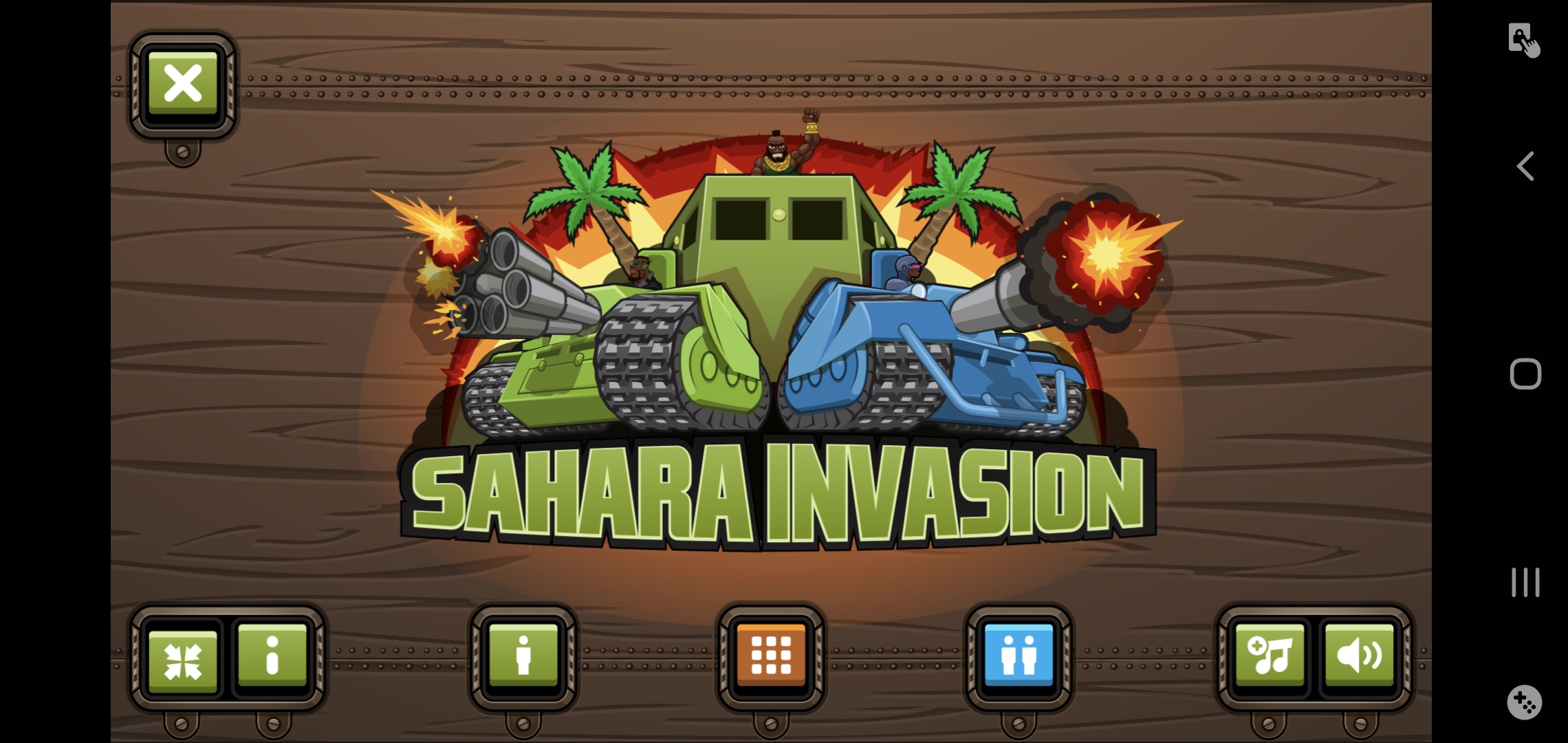 Sahara Invasion Screenshot