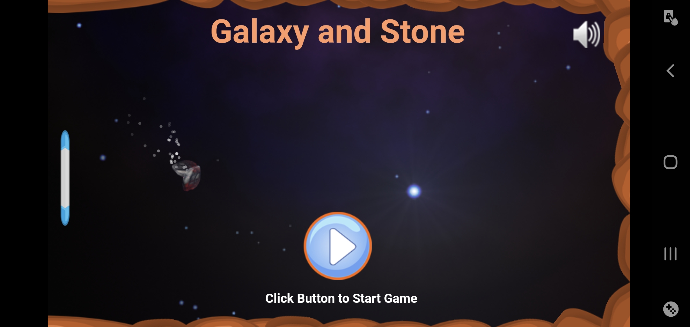 Galaxy and Stone Screenshot