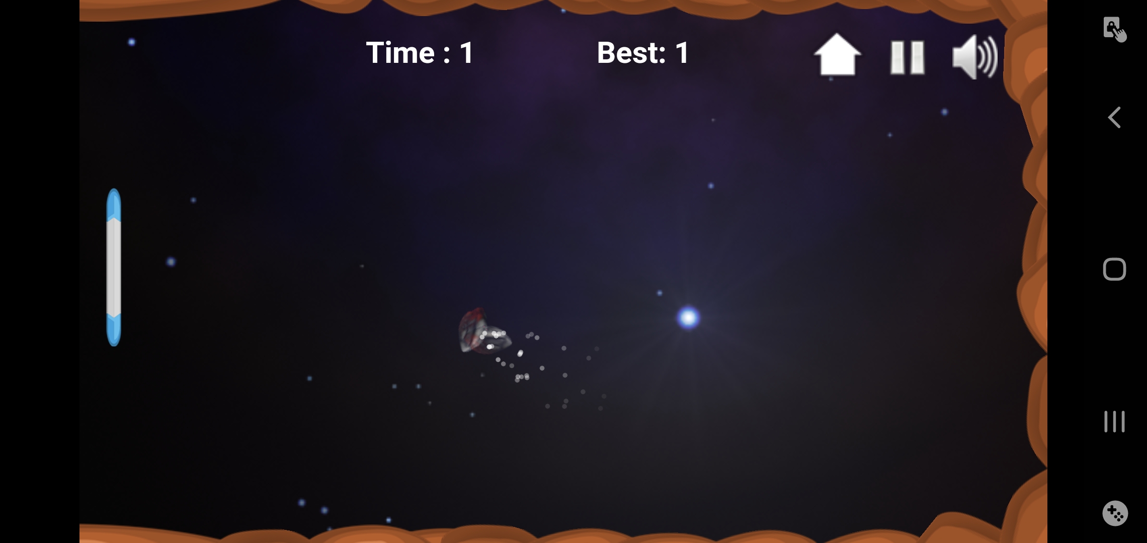 Galaxy and Stone Screenshot