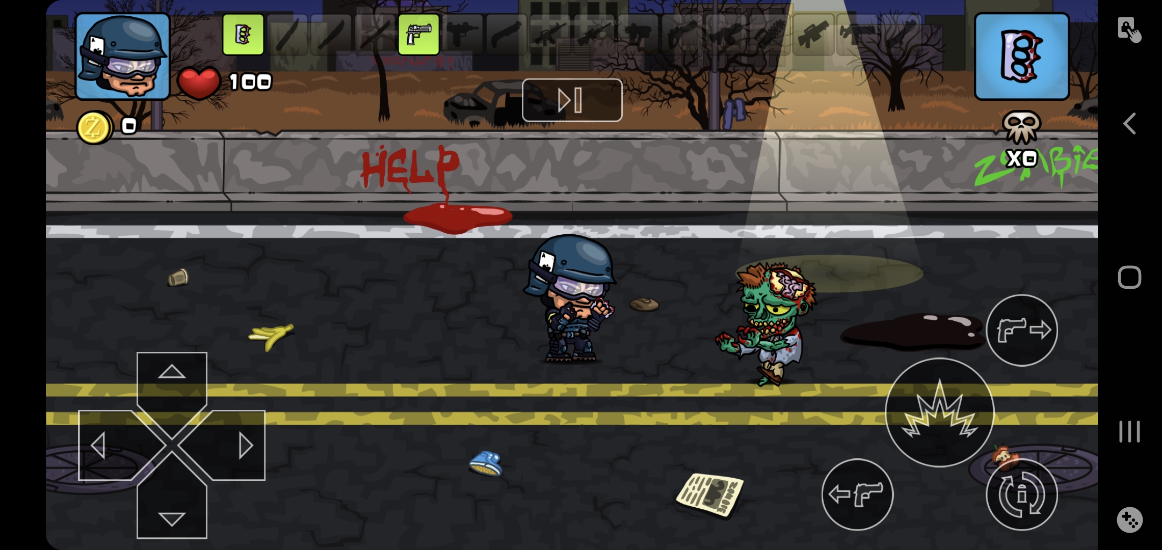 SWAT VS ZOMBIES Screenshot