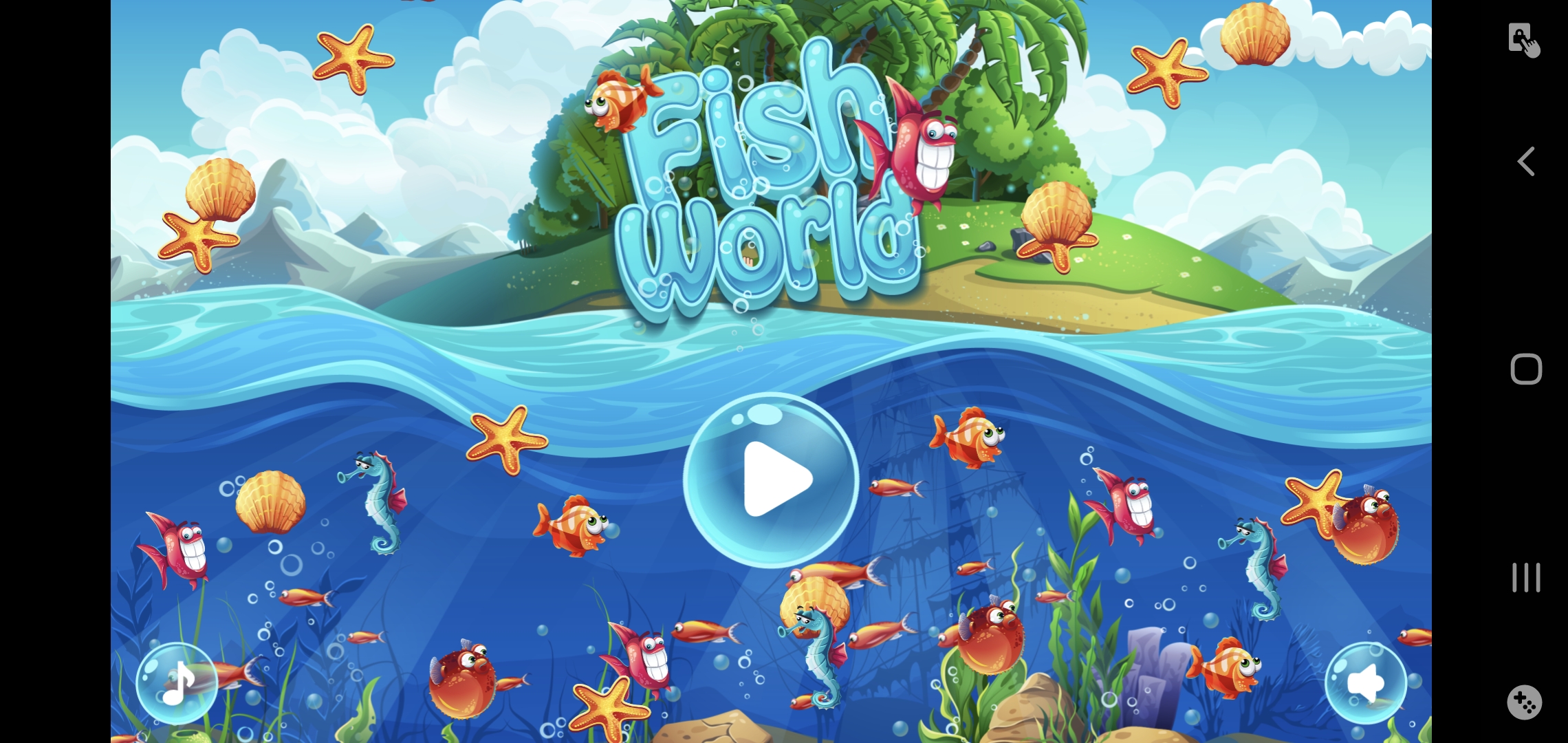 Fish World Match3 Screenshot