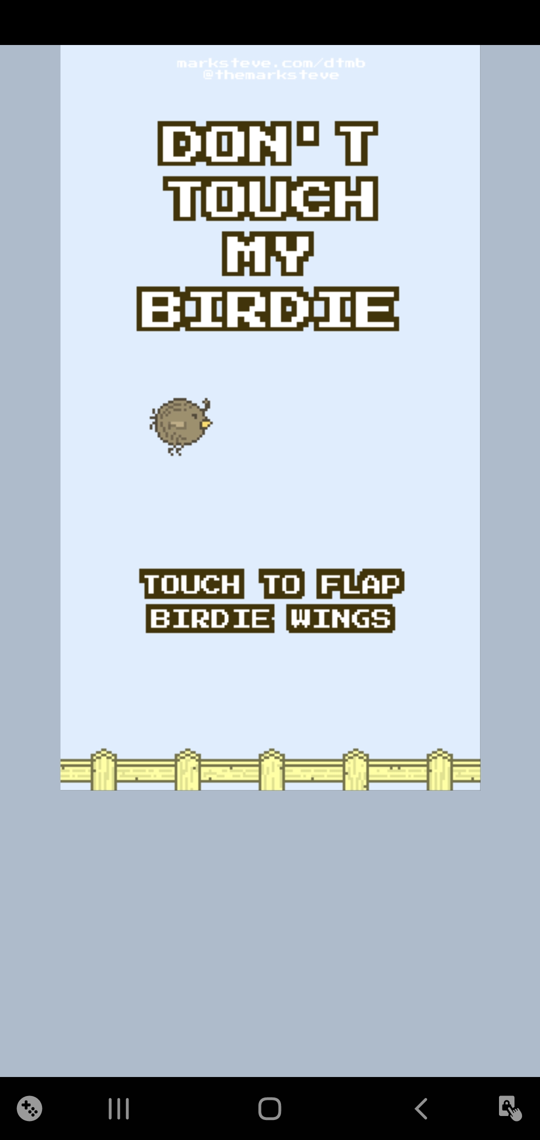 Flappy Bird Clone Screenshot