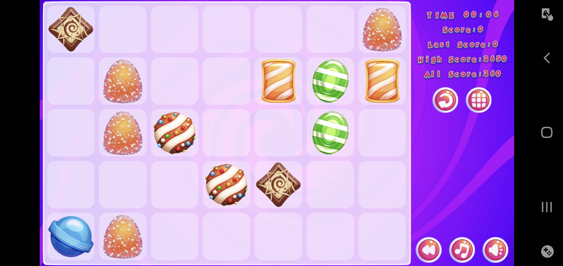 Candy Super Lines Screenshot