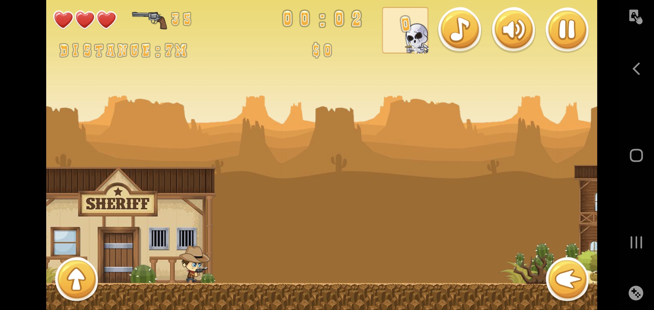 Super Cowboy Run Screenshot