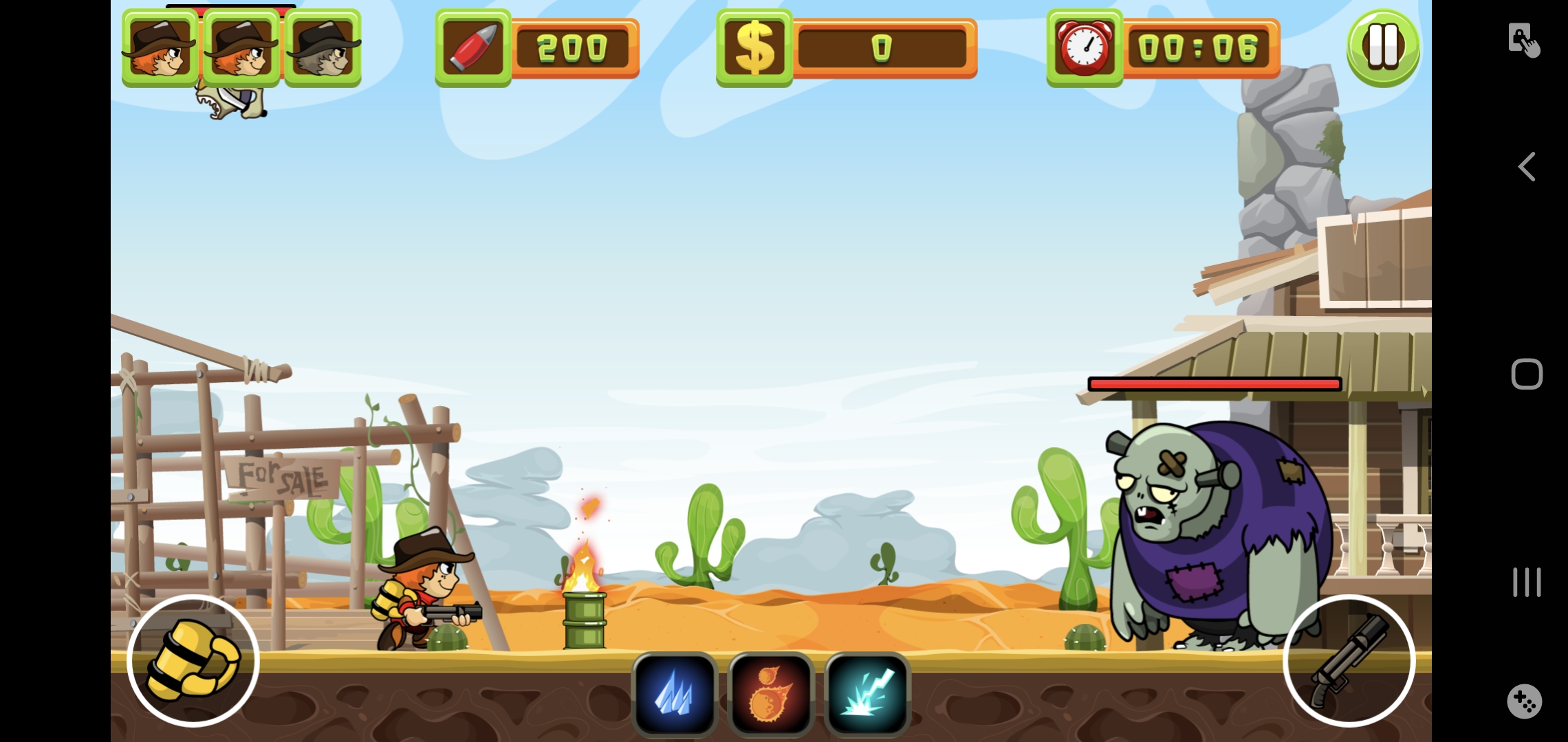 Ranger vs Zombies Screenshot