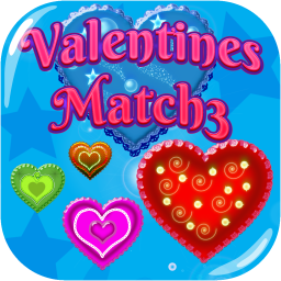 Valentines Match 3 Icon