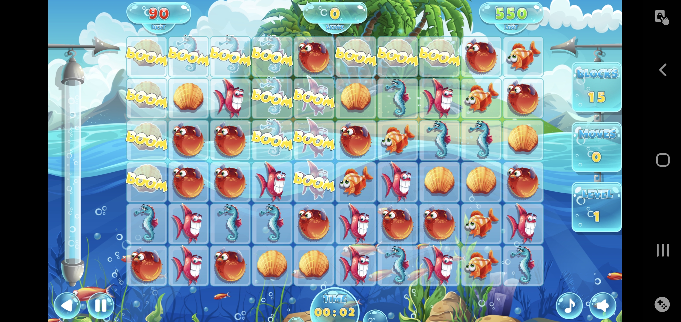 Fish World Match3 Screenshot