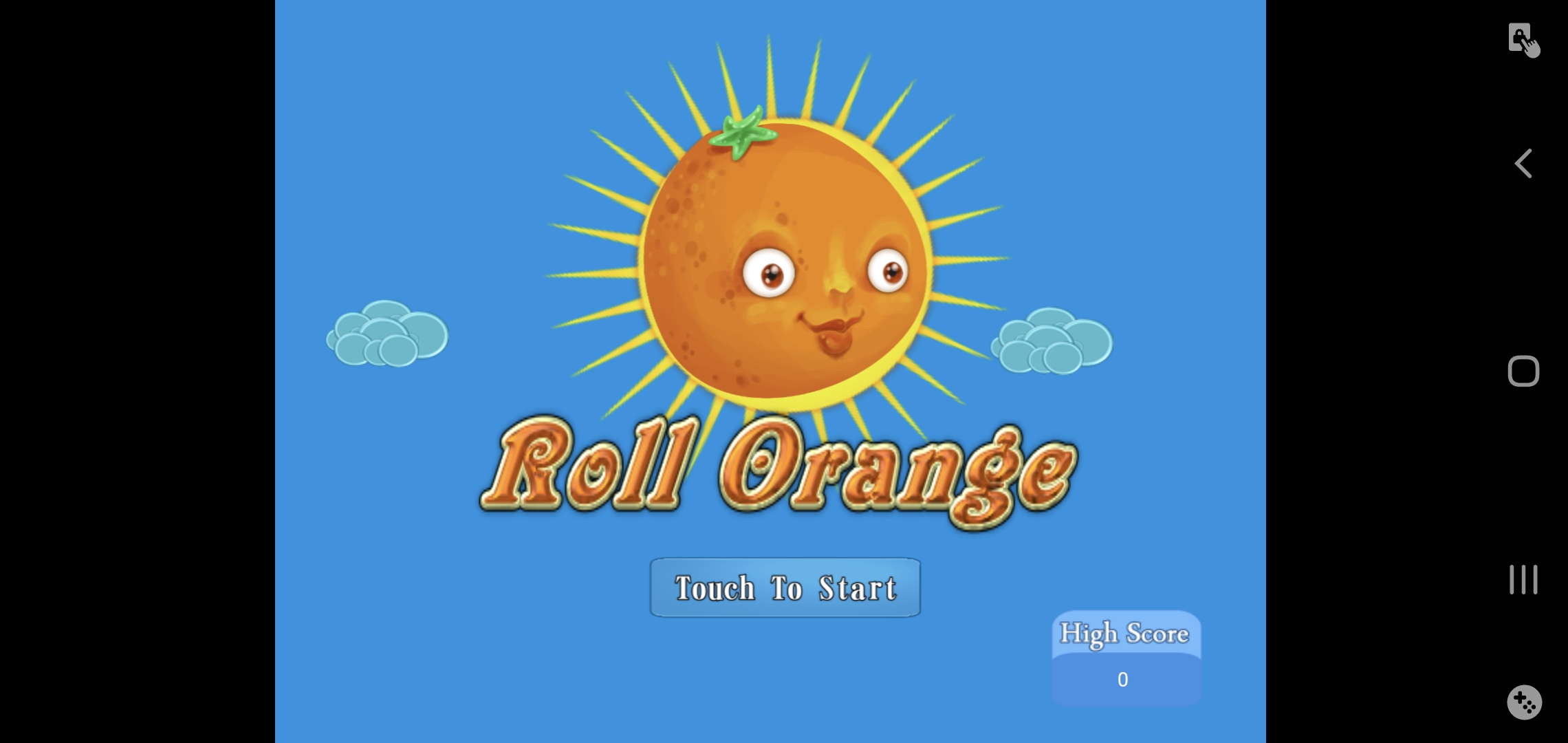 Roll Orange Screenshot